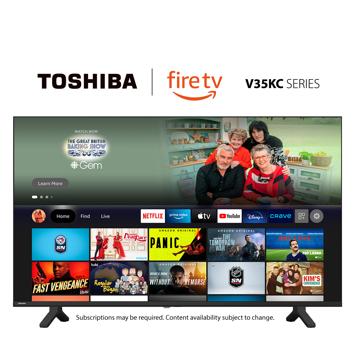 Toshiba Smart LED TV - Fire TV Edition - Dolby